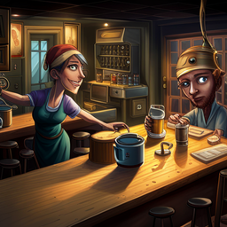 Mystery in the Microbrewery - Text-based game