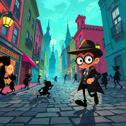 Whose Shadow Is It Anyway? - Text-based game