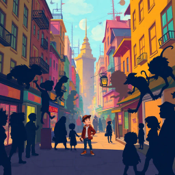 Whose Shadow Is It Anyway? - Text-based game