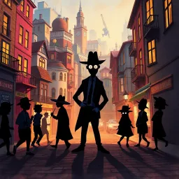 Whose Shadow Is It Anyway? - Text-based game
