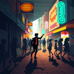 Whose Shadow is it Anyway? - Text-based game