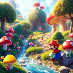 Mushroom Adventure - Text-based game