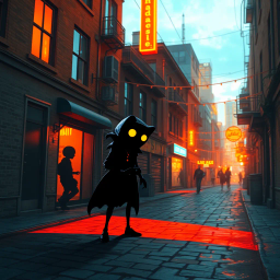 Whose Shadow Is It Anyway? - Text-based game