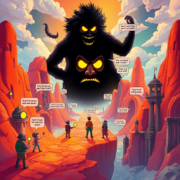 Ego Odyssey: Whose Adventure is it Anyway? - Text-based game
