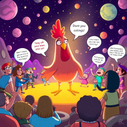 Metamayhem: Whose Adventure is it Anyway? - Text-based game