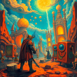 The Paradoxical Chronicles: Whose Quest Is It Anyway? - Text-based game