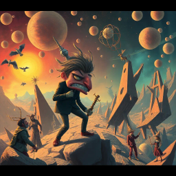 Metaquest: Whose Adventure is it Anyway? - Text-based game