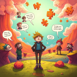 Ego Odyssey: Whose Adventure is it Anyway? - Text-based game