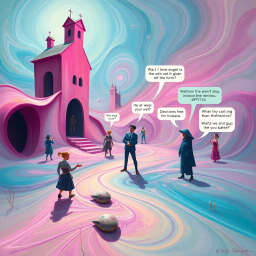 Meta-Narrative Fantasy text games