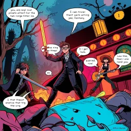 MetaMayhem: Whose Adventure is it Anyway? - Text-based game