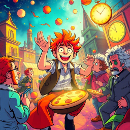 Chrono Chums: Who's There? - Text-based game