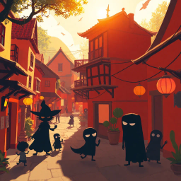 Whose Shadow is it Anyway? - Text-based game