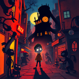 Whose Shadow Is It Anyway? - Text-based game