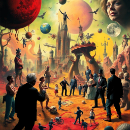 Metamayhem: Whose Adventure Is It Anyway? - Text-based game