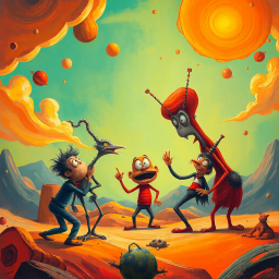 MetaMayhem: Whose Adventure Is It Anyway? - Text-based game