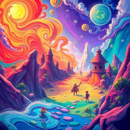 Spectrum Saga: Whose Dimension is it Anyway? - Text-based game