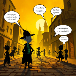 Whose Shadow Is It Anyway? - Text-based game