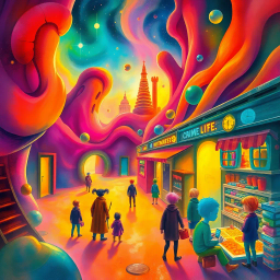 Spectrum Saga: Whose Dimension is it Anyway? - Text-based game