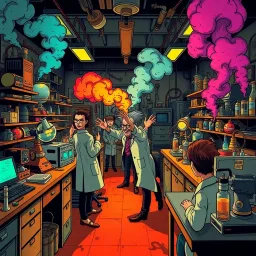Whose Lab Is It Anyway? - Text-based game