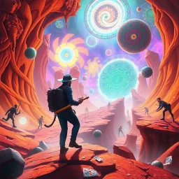 Spectrum Wars: Which Dimension Is It Anyway? - Text-based game