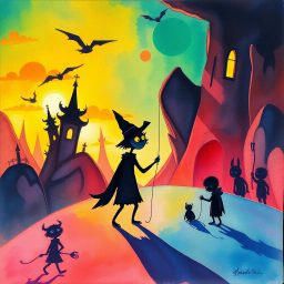 Shadow Play: Whose Shadow Is It Anyway? - Text-based game