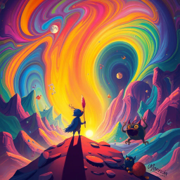 Spectrum Saga: Whose Dimension Is It Anyway? - Text-based game