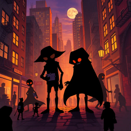 Whose Shadow is It Anyway? - Text-based game