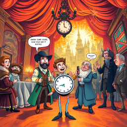Time Travel Comedy text games