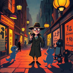 Whose Shadow Is It Anyway? - Text-based game