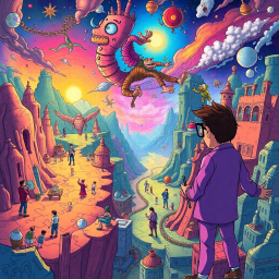 Dimensional Comedy text games
