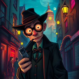 Whose Shadow Is It Anyway? - Text-based game