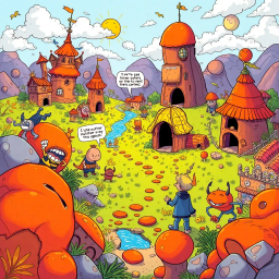 MetaQuest: Whose Adventure Is It Anyway? - Text-based game