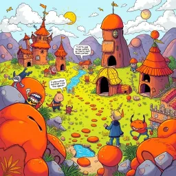 MetaQuest: Whose Adventure Is It Anyway? - Text-based game