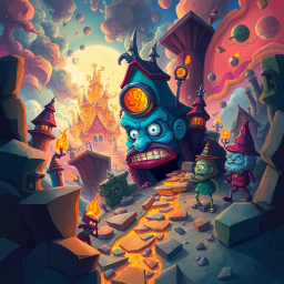 Chronicles of Chaos: Whose World Is It Anyway? - Text-based game