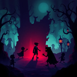 Shadowplay: Whose Shadow Is It Anyway? - Text-based game