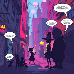 Mystery Comedy text games