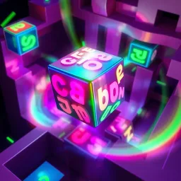Spinning Cube Challenge - Text-based game