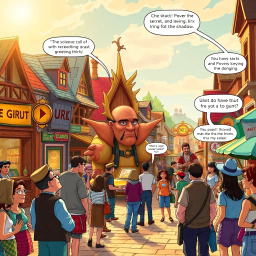 Whose Greeting Is It Anyway? - Text-based game