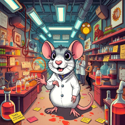 Lab-Rats: Whose Lab Is It Anyway? - Text-based game