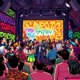 Whose Line Is It Anyway? – The Improv Chronicles - Text-based game