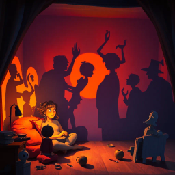 Whose Shadow Is It Anyway? - Text-based game