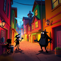 Whose Shadow Is It Anyway? - Text-based game