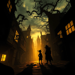 Whose Shadow Is It Anyway? - Text-based game
