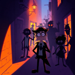 Whose Shadow Is It Anyway? - Text-based game