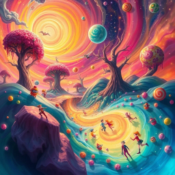 Spectrum Wars: Which Dimension Is It Anyway? - Text-based game