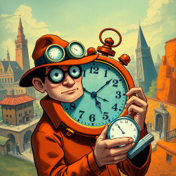 Temporal Tangle: Whose Time Is It Anyway? - Text-based game