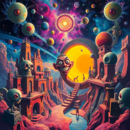Spectrum Wars: Which Dimension Is It Anyway? - Text-based game