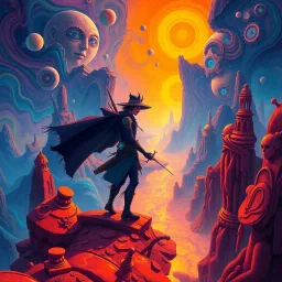 Spectrum Wars: Which Dimension Is It Anyway? - Text-based game