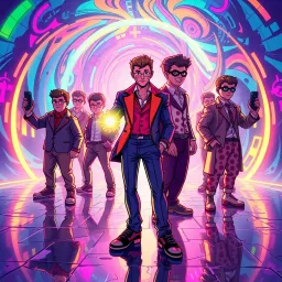 Chrono Chums: Who's There? - Text-based game