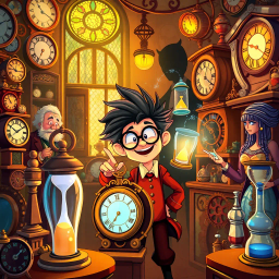 ChronoConundrum: Who's Tickin' Time? - Text-based game